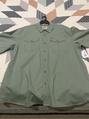 Men's Wrangler Button Up Short Sleeve